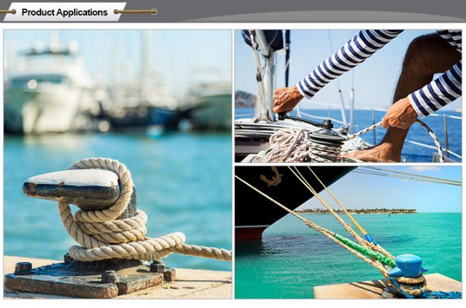 Attraccando la linea di attracco di nylon corda dell'yacht intrecciata filo del gherlino 8 di 48mmx220m 8