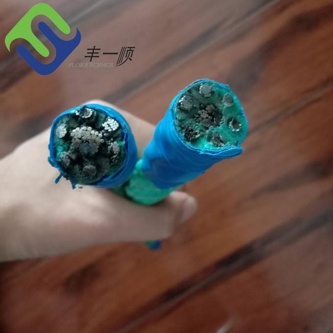 6 monofilamento 16mm del cavo metallico pp di combinazione di rete da pesca dei fili 7