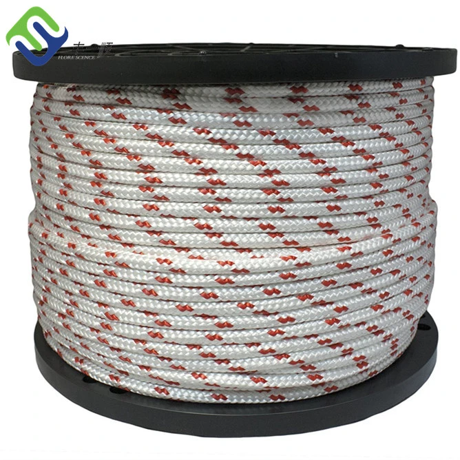 Multi Colors 1/4" - 1" doppia corda di nylon intrecciata corda di vela corda di ormeggio barca 6