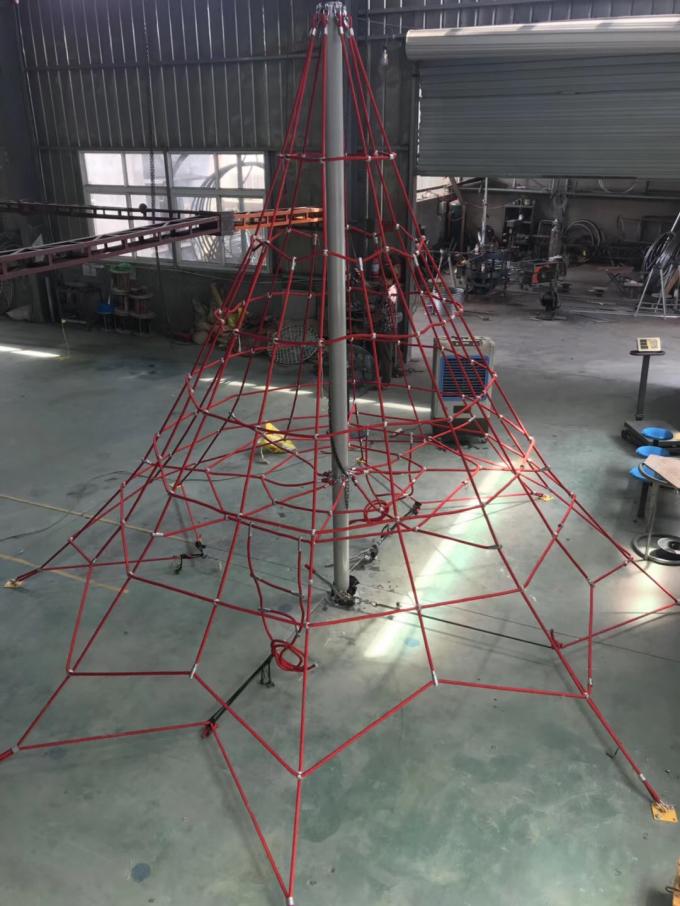 Corda da parco da gioco per reti da arrampicata a 6 strati in PET o PP da 16 mm 9