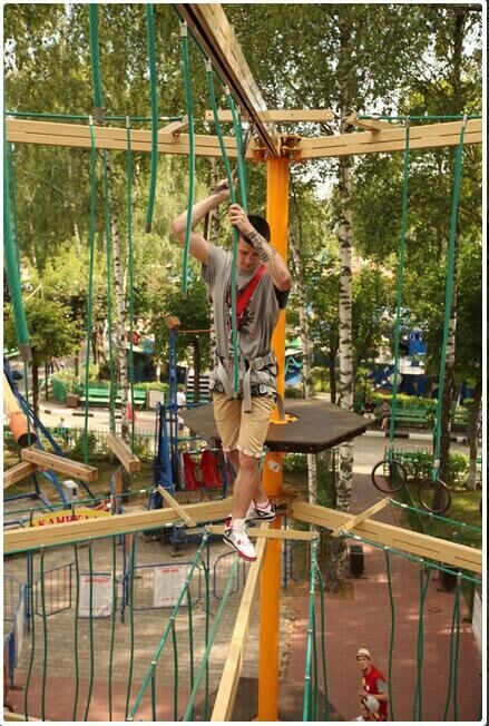 Corda da parco da gioco per reti da arrampicata a 6 strati in PET o PP da 16 mm 11