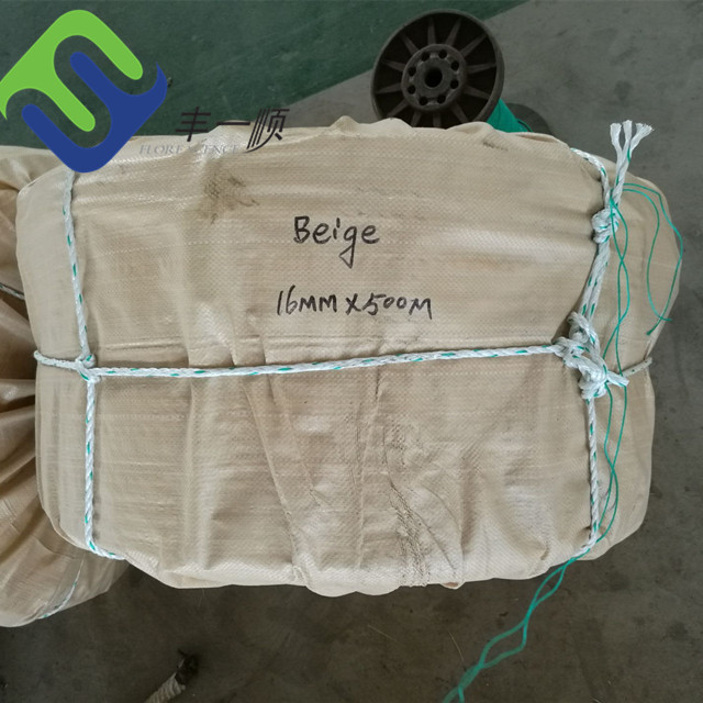 Corda da parco da gioco per reti da arrampicata a 6 strati in PET o PP da 16 mm 15