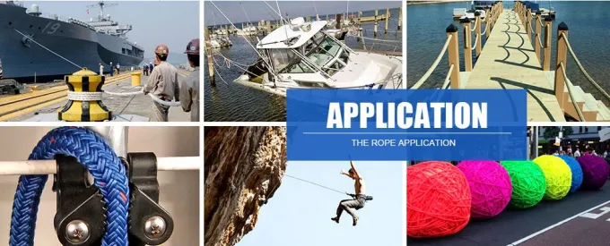 48 mm 8 fili di polipropilene monofilamento corda di ormeggio nave 13