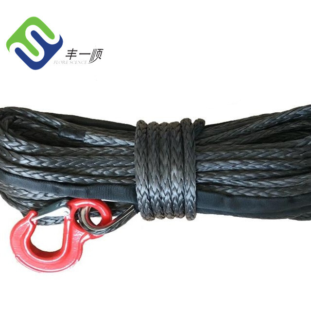 Fibra HMPE intrecciata 12 fili Fibra UHMWPE UHMWPE Fibra marina 17