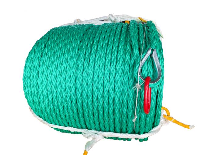 8 fili intrecciati lunghezza 1000m corda di combinazione PP con filo d'acciaio per mare profondo 3