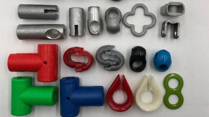 Manicotti di arrampicata in plastica multicolore per bambini Parco giochi Parete di arrampicata 8