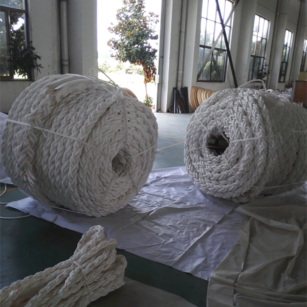 Polipropilene in PP bianco ad alta resistenza 8 fili di 64 mm per le corde marine 3