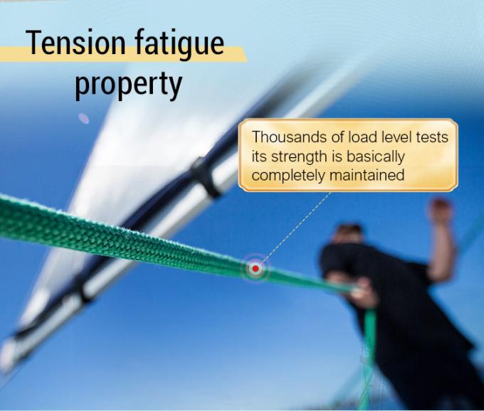 Alta resistenza 10mm 12mm 12 Strand Uhmwpe Fibre Winch Braid Line Marine Sail Rope Yacht 2