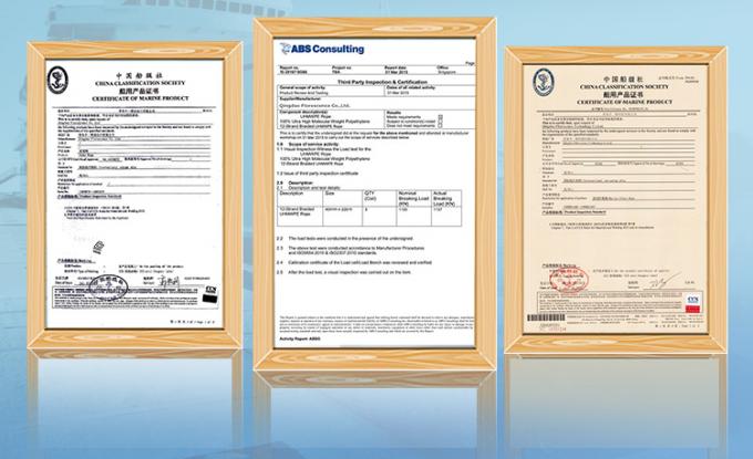 Alta resistenza 10mm 12mm 12 Strand Uhmwpe Fibre Winch Braid Line Marine Sail Rope Yacht 10