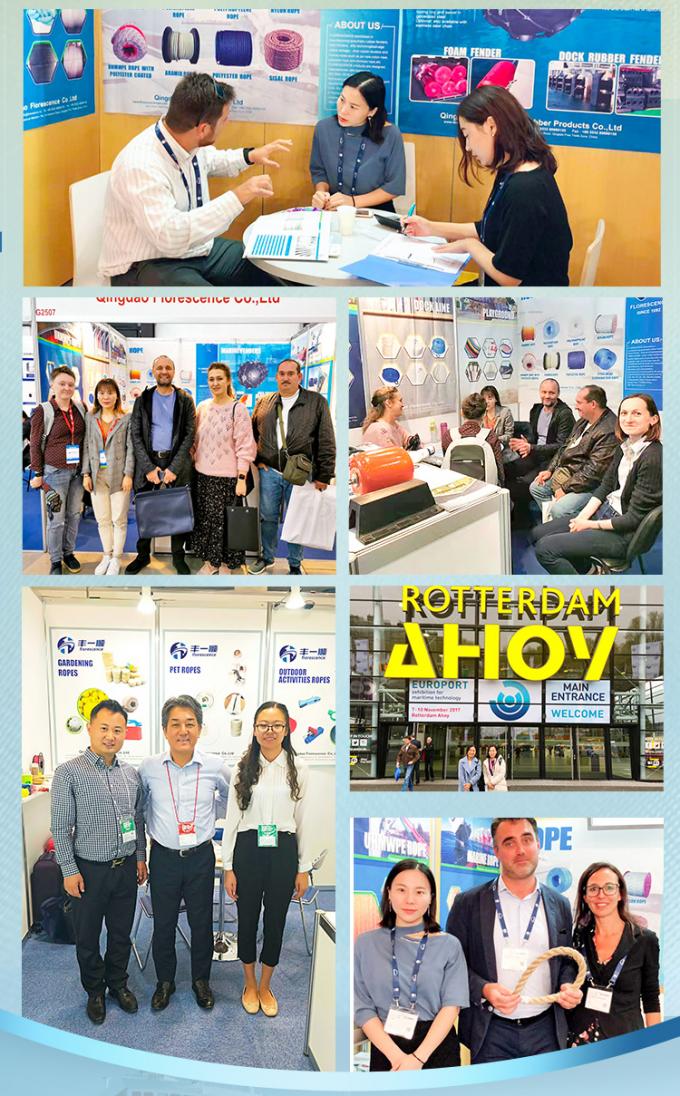 Alta resistenza 10mm 12mm 12 Strand Uhmwpe Fibre Winch Braid Line Marine Sail Rope Yacht 9