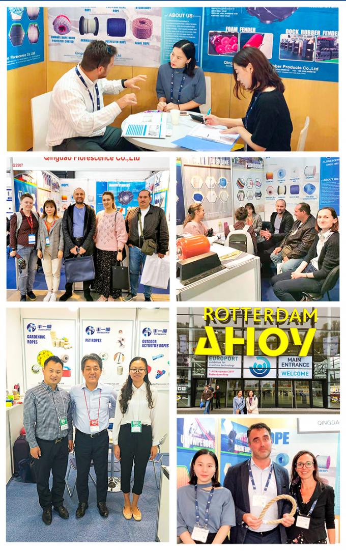 Giacca di poliestere a doppia treccia ad alta resistenza con corda di traino Uhmwpe Marine 8