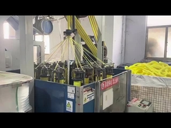 Corde gialle di polipropilene a doppia trama