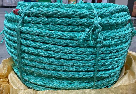 22 mm-32 mm High MBL UV Resistant Floating 8 Strand PP Rope per la marina e l'acquacoltura