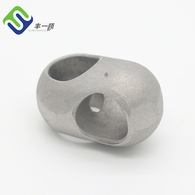 Alluminio trasversale 16mm 34g del connettore della corda del campo da giuoco della corda d'argento