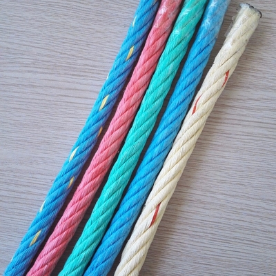 6 Filamenti di fili torti in PP Danline Combination Rope Polipropilene Fortificato per la pesca marina