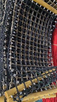 Amaca 150cmx80cm dei bambini del campo da giuoco di colore rosso con la corda di attaccatura
