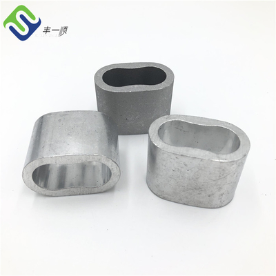 Fermacorda in alluminio per cavo con connettore a corda da 16 mm per attrezzature per parchi giochi all'aperto
