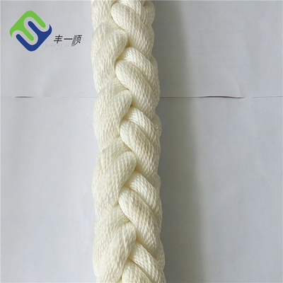 Marine Hawser Line 8 Strand Polyester Rope 48mmx220m Con 1,8m Spliced Eye