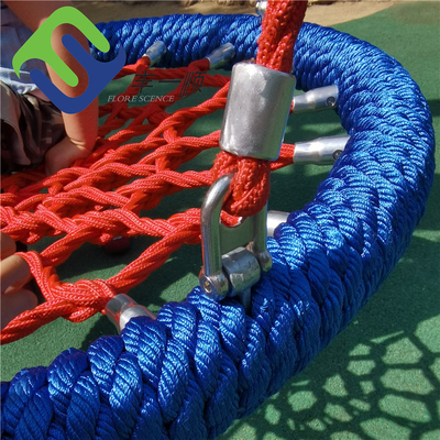 Altalena per nido di uccello di colore blu rosso di alta qualità da 100 cm per parco giochi