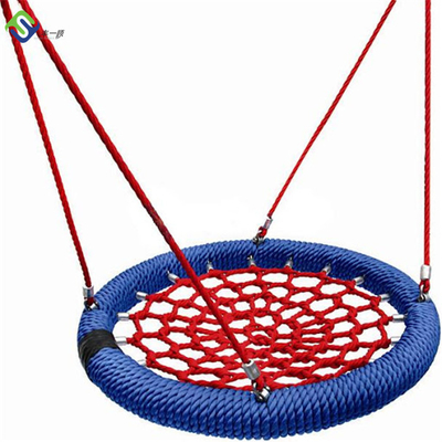 48" Parco giochi all'aperto di alta resistenza Nido di uccelli in poliestere Swing 120cm per il cortile