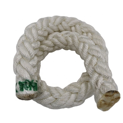 Corda Poliestere Bianco 8 Stringhe Corda Poliestere Corda di ormeggio Poliestere