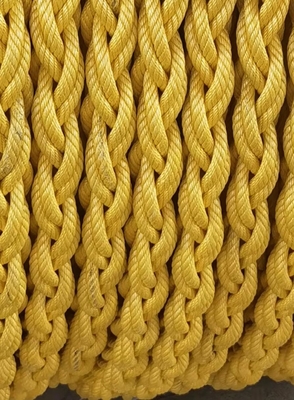 Corde di filo di ferro combinato di poliestere di larghezza 44 mm x 500 m con certificato ABS