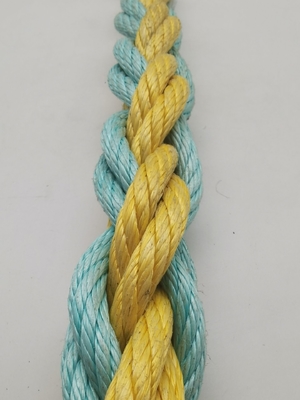 Corde di filo di ferro combinato di poliestere di larghezza 44 mm x 500 m con certificato ABS