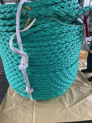 Corde di filo di ferro combinato di poliestere di larghezza 44 mm x 500 m con certificato ABS