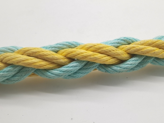 Corde di filo di ferro combinato di poliestere di larghezza 44 mm x 500 m con certificato ABS