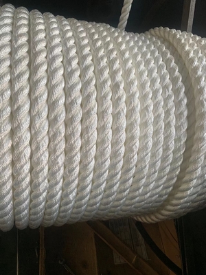 Corda di fibra marina 3 fili di nylon corda contorta 36 mm coda di ormeggio corda di nave