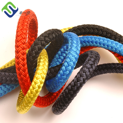 Doppia corda di nylon intrecciata molle 1/4" - 1" corda di attracco della barca per la giuntura intrecciata