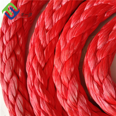 12 fili ad alta resistenza UHMWPE intrecciati attraccando corda 36mm