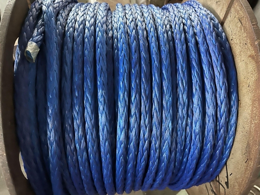 12 fili ad alta resistenza UHMWPE intrecciati attraccando corda 36mm