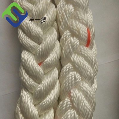 Marine Hawser Line 8 Strand Polyester Rope 48mmx220m Con 1,8m Spliced Eye