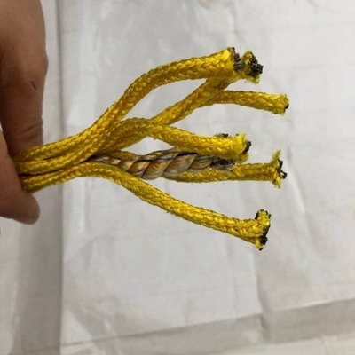 Corda da parco da gioco per reti da arrampicata a 6 strati in PET o PP da 16 mm