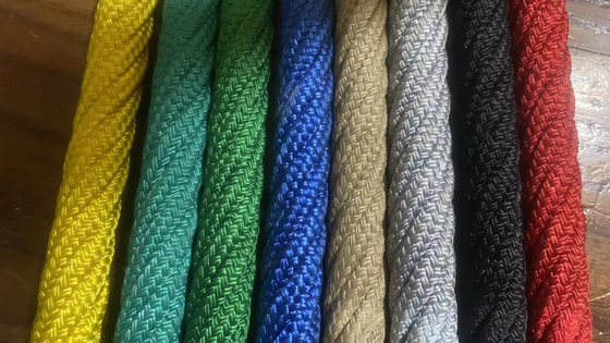 Colore personalizzato 16mm Polyester Combinazione campo da gioco corda per arrampicata rete di corda