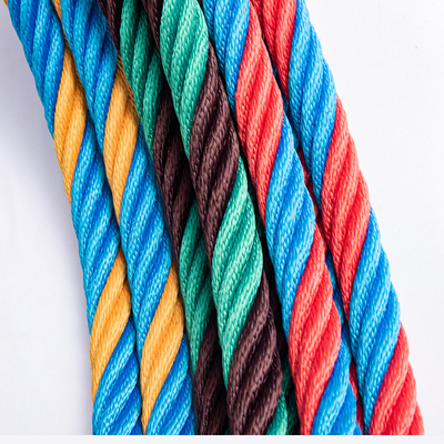16 mm 6 fili di corda di combinazione in PP con filo di acciaio per reti da arrampicata