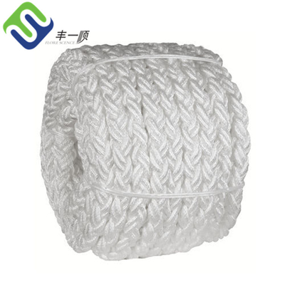 52 mm*220m Corde di ancoraggio Pp Poliestere misto Corda di ancoraggio 8 fili intrecciati