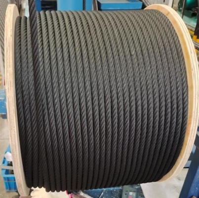 6 fili 16mm*500m Core in acciaio PP Combinazione corda da parco giochi per bambini ponte da parco giochi