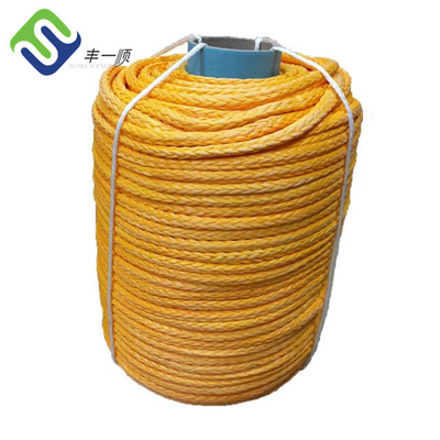 Corde UHMWPE ad alta trazione a 12 fili singole intrecciate 30 mm