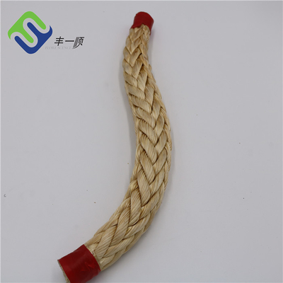 Corde UHMWPE ad alta trazione a 12 fili singole intrecciate 30 mm