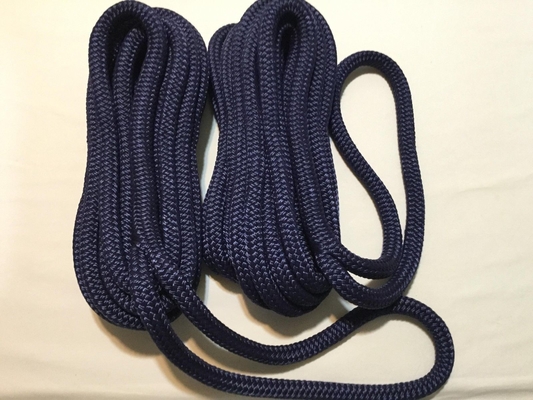 1/2 ′′ X 15 ′′ Dock Lines Marine Double Braided Nylon Dock Line con 12 ′′ Eyelet
