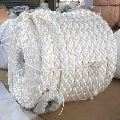 8 fili 64mmx220m Poliammide di nylon corda intrecciata con anello intrecciato su ciascun lato