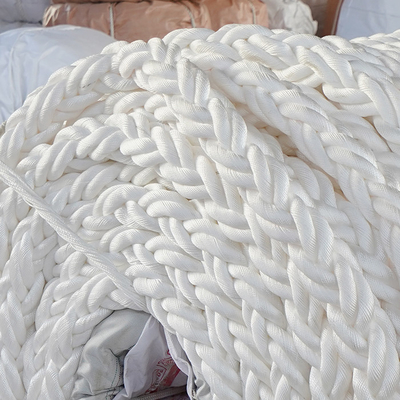 8 fili 64mmx220m Poliammide di nylon corda intrecciata con anello intrecciato su ciascun lato