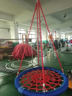 Grigio Verde Colore misto 100cm di diametro 12cm anello Parco giochi Swing di rete con elevata capacità di carico