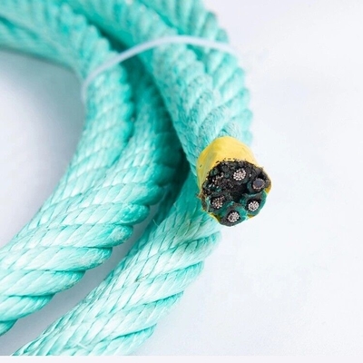 6 fili 18 mmx500m PP PE Combinazione di filo di corda per navi da pesca a rimorchio