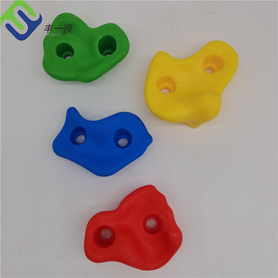 Manicotti di arrampicata in plastica multicolore per bambini Parco giochi Parete di arrampicata