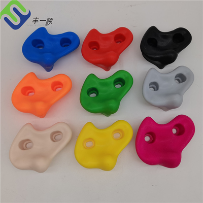 Manicotti di arrampicata in plastica multicolore per bambini Parco giochi Parete di arrampicata
