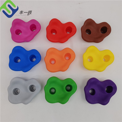 Manicotti di arrampicata in plastica multicolore per bambini Parco giochi Parete di arrampicata