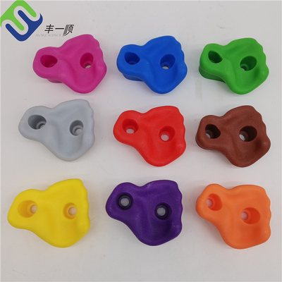 Manicotti di arrampicata in plastica multicolore per bambini Parco giochi Parete di arrampicata